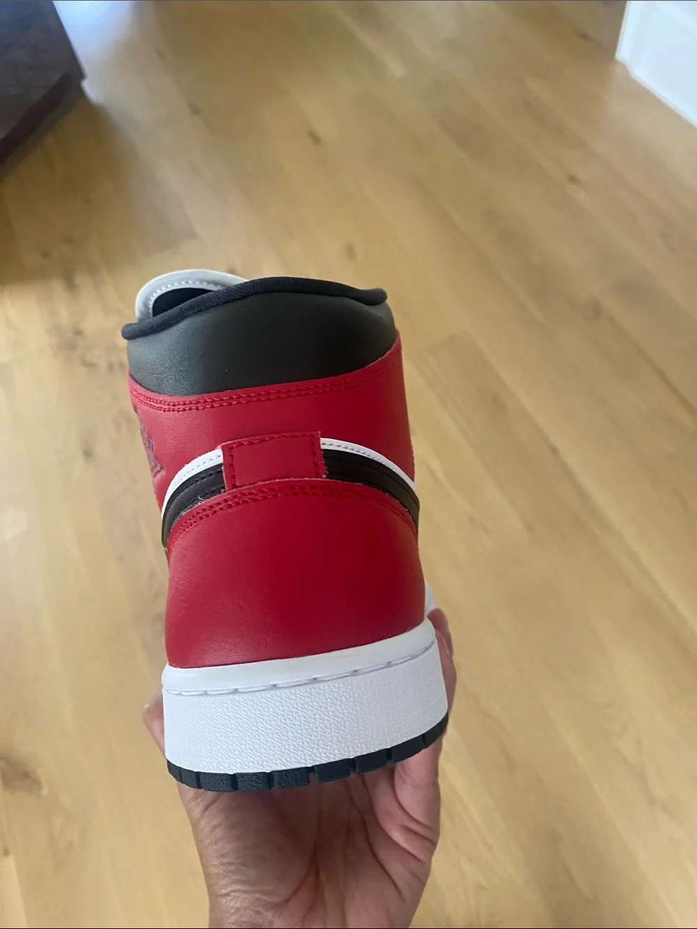 Jordan mid wear sneakers